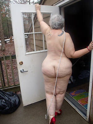 Wide Ass Naked Old Women