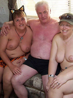 Naked old women