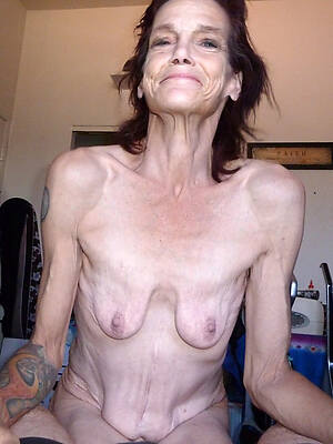 Naked old lady