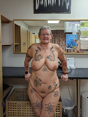 Hot naked old women